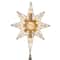 11" Bethlehem Star Tree Topper With Warm White LED Bulbs